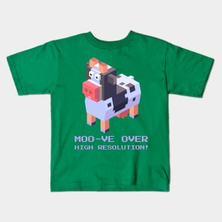 Moo-ve Over, High Resolution Tee for Kids Kids T-Shirt